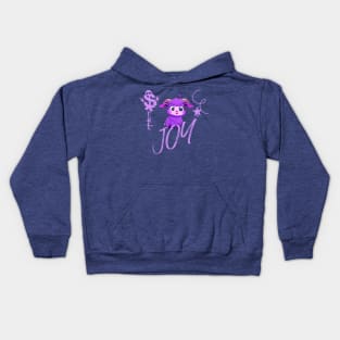 Cartoon Pure Joy Goat Kids Hoodie